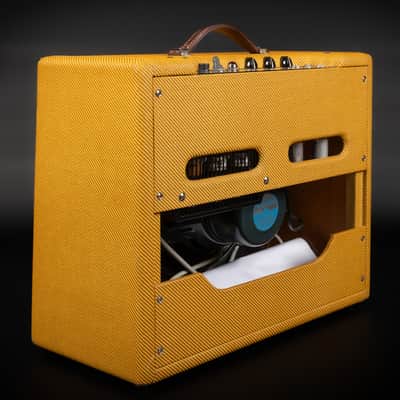 2020 Fender '57 Custom Deluxe - Lacquered Tweed | USA Handwired 5E3 12-Watt 1x12" Guitar Tube Combo Amp image 8