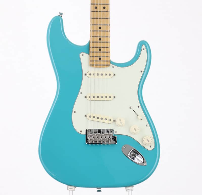 Fender American Professional II Stratocaster with MF in Miami Blue [US210059610] (06/22) image 1