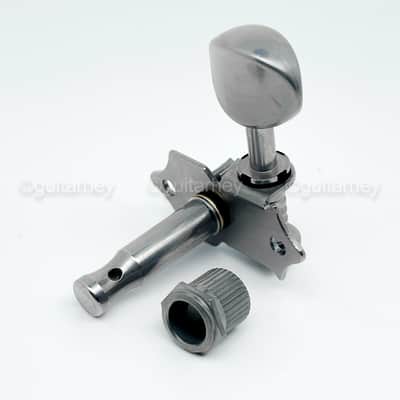 NEW Gotoh SE700-05M OPEN-GEAR Tuning Keys L3+R3 Vintage 3x3 - ANTIQUE X-NICKEL image 2