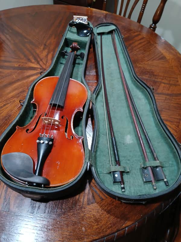 Excelsior August Gemunder and Sons 1890 - Maple back with medium figure image 1