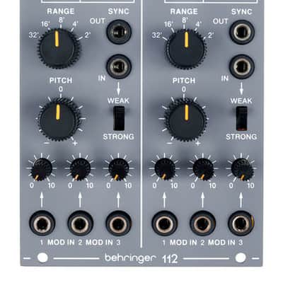 Behringer 112 Dual VCO Eurorack Synthesizer Module image 2