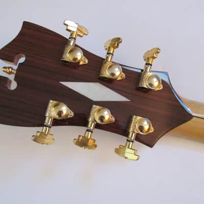 2000 D'Angelico NYL-2 Vestax 17" Archtop Natural H. Shiino Signed Label NEAR MINT! image 9