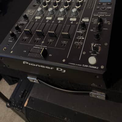 Pioneer DJM-750MK2 4-Channel Professional DJ Mixer 2010s - Black image 1