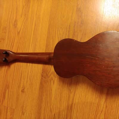 Early 20's Martin Style 1 Mahogany Soprano Ukulele with Deluxe Guardian O44 Case  1920s Mahogany image 7