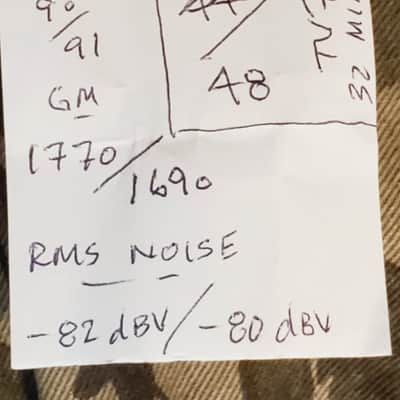 Amperex 12AX7/ECC83 Red Tip/Foil "D" Getter MaxiPreamp2/TV-7 tested (1) tube lot image 3