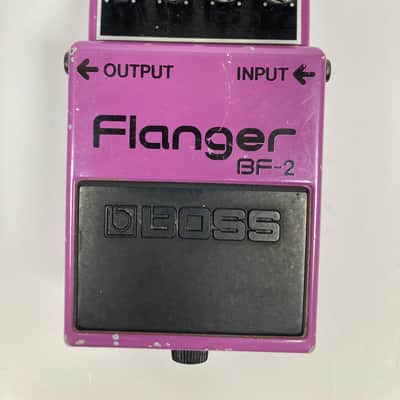 Boss BF-2 Flanger 1980-1984 (Black Label) Made In Japan | Reverb