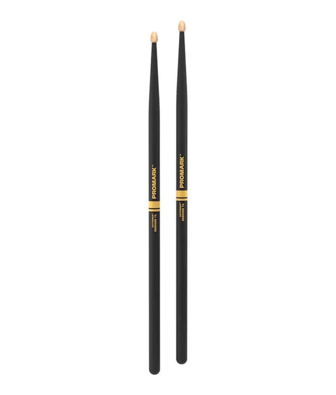 ProMark Rebound 7A ActiveGrip Hickory Drumstick, Acorn Wood Tip image 1