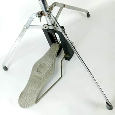 *Orange Charleston Hi-Hat Cymbal Stand Vintage 70s France Capelle Pro-Mark PA320 image 2