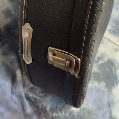 Vintage RARE 1966 to 1969 Gibson Branded Black Red Plush ES 335 330 Soft Shell Electric Guitar Case image 6
