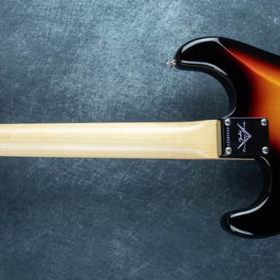 Fender Custom Shop Jason Smith Masterbuilt 63 Strat DLX Closet Classic Bleached 3 Tone Sunburst CZ587259 image 3