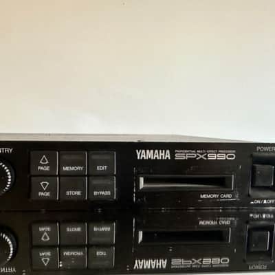 Yamaha SPX990 Digital Sound Processor 1993 - Black image 3