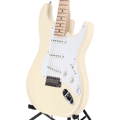 Fender Certified Pre-Owned Eric Clapton Stratocaster, Maple Fingerboard, Olympic White (R12) (00853) image 4