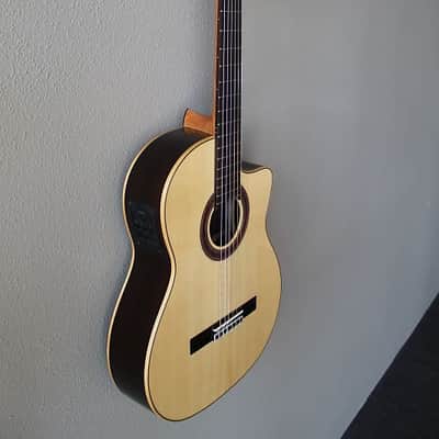 Brand New Cordoba Iberia Series GK Studio Acoustic/Electric Flamenco Negra Guitar image 3