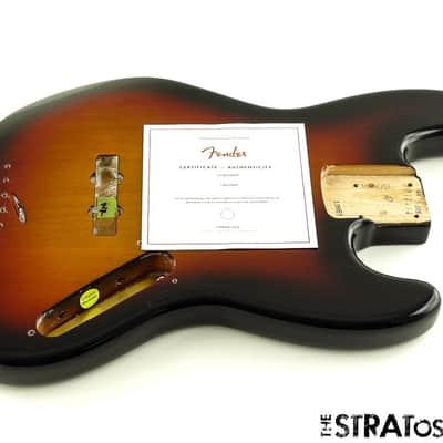 Fender American Jaco Pastorius Jazz BASS BODY Alder 3TS Sunburst image 2