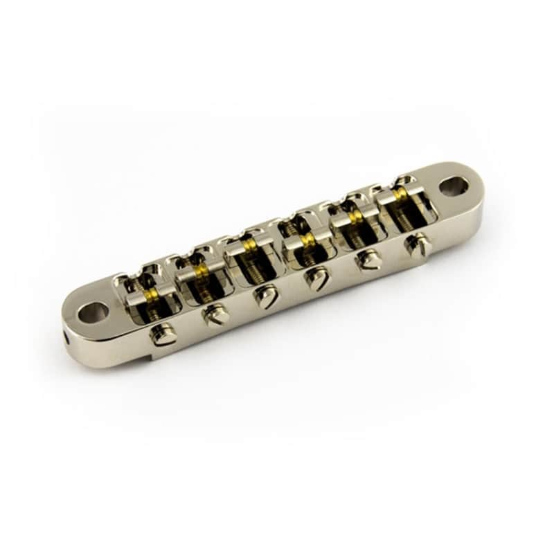 ABM Guitar Parts 2400n Roller Bridge, Nickel 52/73-75mm - Guitar Part image 1