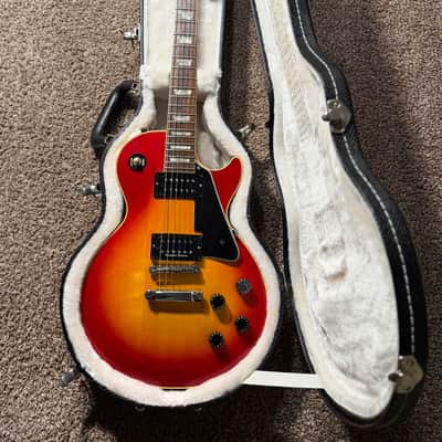 Gibson 1974 Les Paul Deluxe "Standard Conversion" - Cherry Sunburst image 8