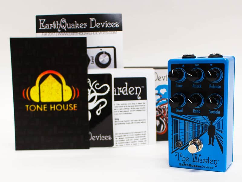 EarthQuaker Devices The Warden V2 Optical Compressor Guitar Effect Pedal NEW image 1