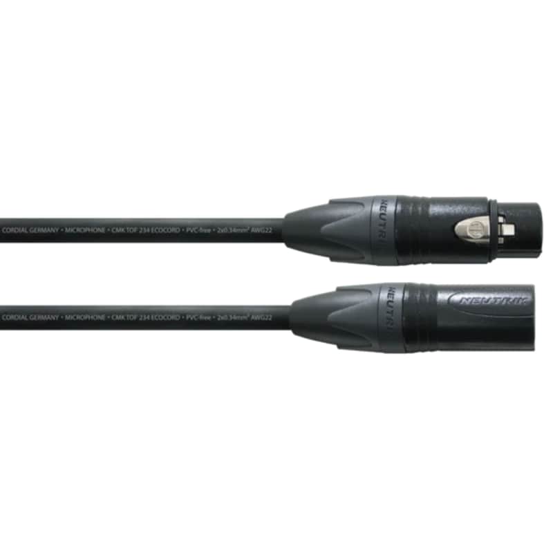 Cordial ECOCORD 1.5 FM 234 TOP 1,5 m - Microphone Cable image 1