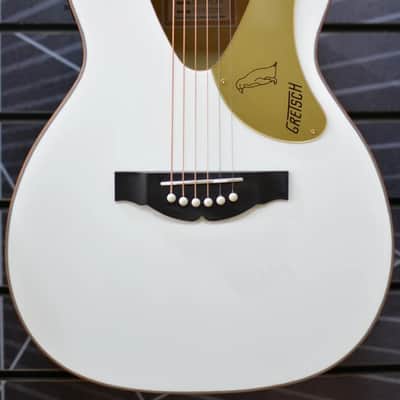Gretsch G5021WPE Rancher Penguin Parlour, White Electro Acoustic Guitar image 1