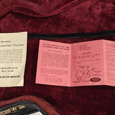 Gretsch 6119 Chet Atkins Tennessean 1963 Walnut Brown image 24