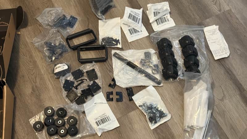 Reliable Hardware / Synthrotek Case Hardware Lot – Hinges, Corners, Brackets, Panels image 1