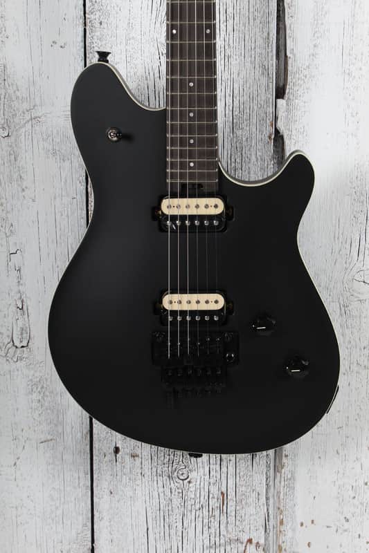 EVH Wolfgang Special Solid Body Electric Guitar Stealth Black with Gig Bag image 1