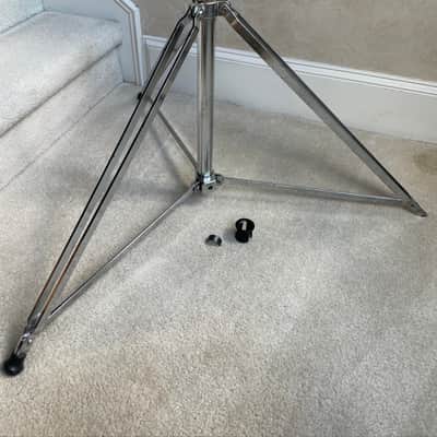 Yamaha 9000 RC Cymbal stand tripod base 80’s - Chrome image 1
