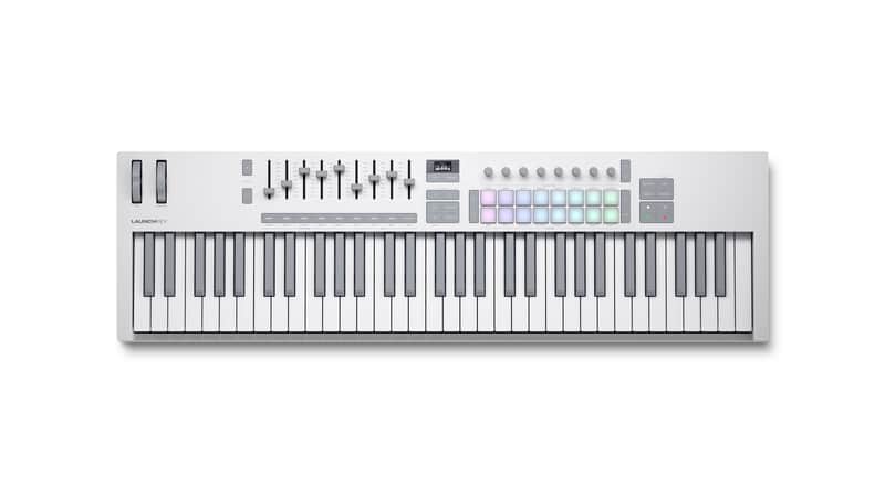 Novation Launchkey 61 MK4 WHITE image 1