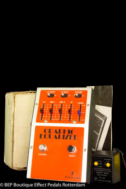 Monacor GC-1000 Graphic Equalizer aka " The  Impersonator " late 70's made in Japan image 1