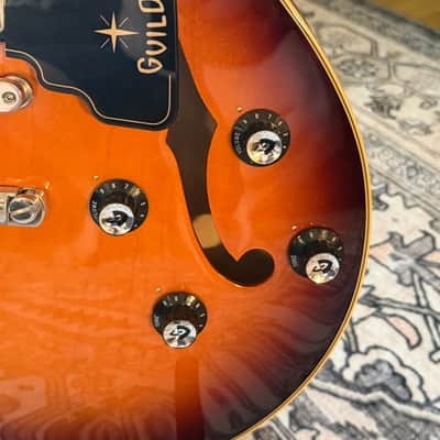 Guild Starfire IV 2020s - Vintage Sunburst image 7