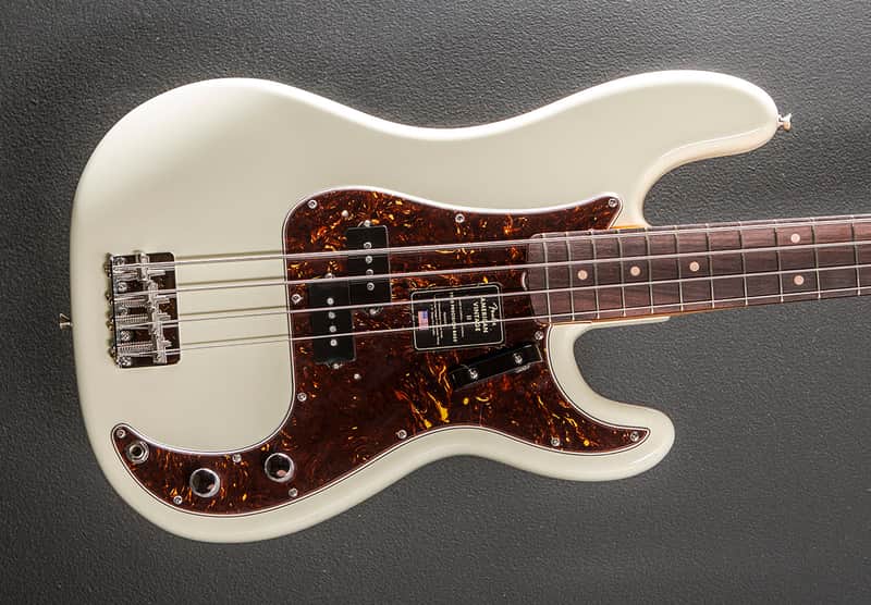 Fender American Vintage II 1960 Precision Bass - Olympic White image 1