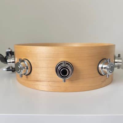 Rare 4.5x14" DW Craviotto Solid Shell Maple Snare Drum image 13