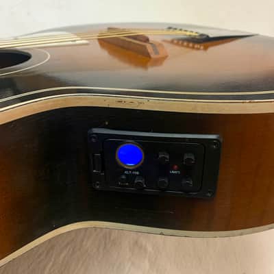 1965 Kay 5160 Flat Top Professional Rebuild Piezo Installed Great Player Gig Ready image 8