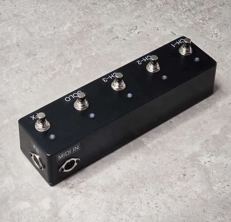 Enhanced Rectifier Bigfoot-Style Footswitch (MIDI Capable) for