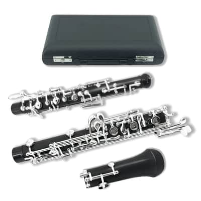 Professional C Key Oboe – Ebonite Wood Body with Nickel-Silver Keys, Left F & Forked F Resonance – Full Conservatory System with Case image 3