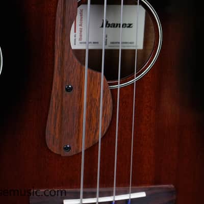 Ibanez AEGB24FE-MHS Standard - Mahogany Sunburst High Gloss image 5
