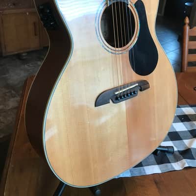 Alvarez AG60CE natural beautiful with B-band SYS550 under saddle transducer image 6
