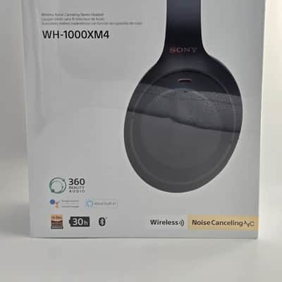 UNOPENED - Sony WH-1000XM4 ANC Headphones 2020 - Black image 2