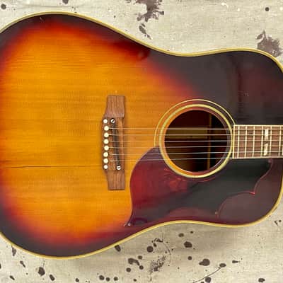 1968 Gibson SJ Southern Jumbo Vintage Guitar 1960's Player Project for Repair image 11