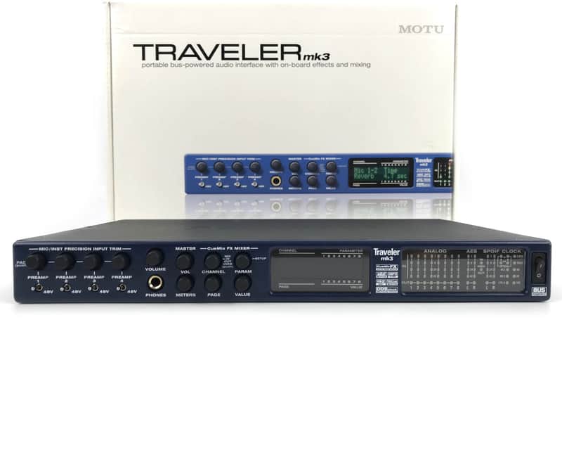 MOTU Traveler MKIII Fire Wire image 1