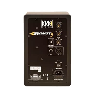 KRK Rokit RP5G3 5" Powered Limited Edition Gold Studio Monitor Speakers Pack image 5
