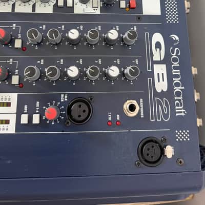Soundcraft GB2 24-Channel 4-Bus Mixing Console 2010s - Blue image 10