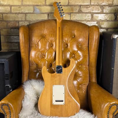 1989 Fender Stratocaster Plus Deluxe Vintage Made In USA Natural Electric Guitar W/ Original Hardshell Case! image 2