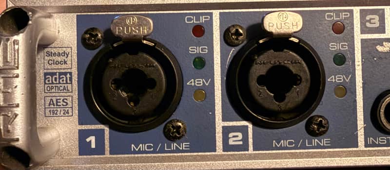 RME Fireface 400 Audio Interface 2000s - Blue image 1