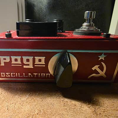 Wrought Iron Leather & Effects N-1 Germanium Carrier Rocket 2022 - Custom Red & Raw Metal Reveal image 3