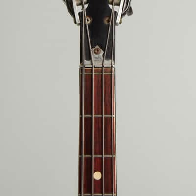 Wandre Etrurian II Solid Body Electric Bass Guitar (1965), molded plastic hard shell case. image 5