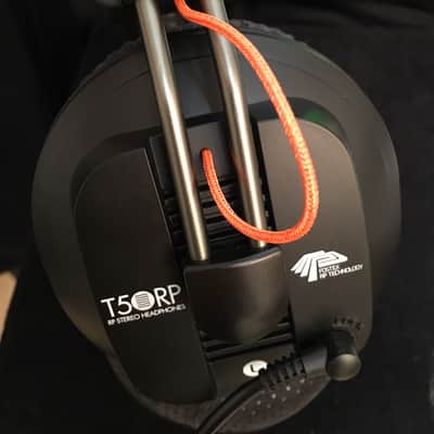 Fostex T50RP mk3 Semi-Open Studio with Upgraded Ear Pads Headphones 2010s - Black image 1