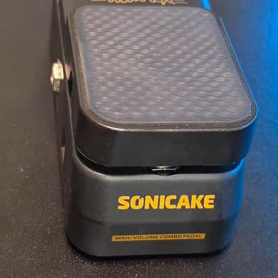 SONICAKE VolWah Active Volume And Wah Guitar Effects Pedal 2020s - Black image 2