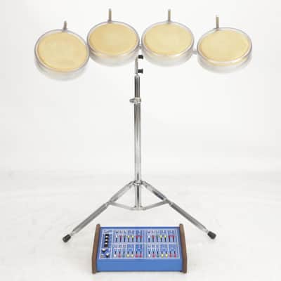 Pollard Syndrum 477 Quad Drum Synth Trigger Kit w/ Stand & Road Case #37407 image 1