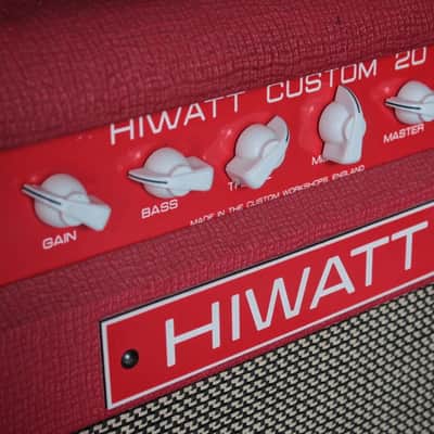 Hiwatt Custom 20 sa 2006  - Red image 4